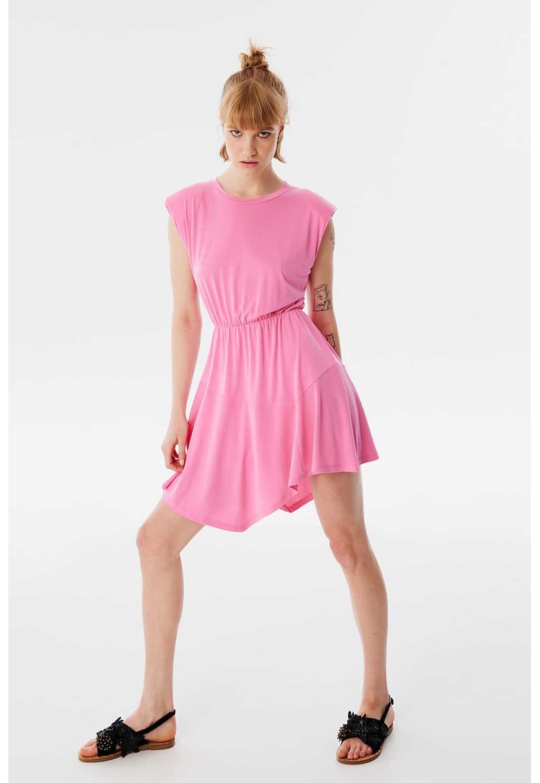 Rochie asimetrica din amestec de modal Rochie asimetrica din amestec de modal