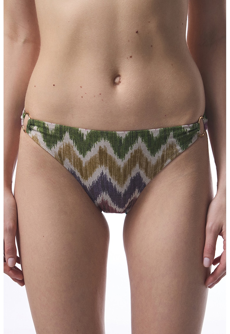 Slip cu imprimeu si talie joasa