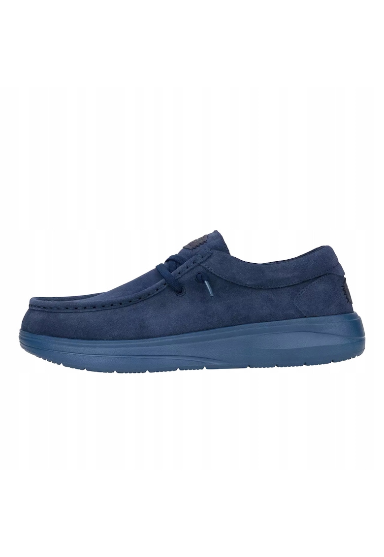 Mocasini Barbati Piele Intoarsa - Wally Comf Suede - Negru