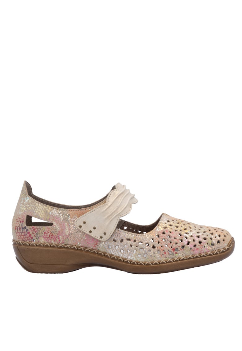 Mocasini dama - ANTISTRESS - 41399-92 multicolor - piele ecologica - Multicolor - Rieker - imagine 1