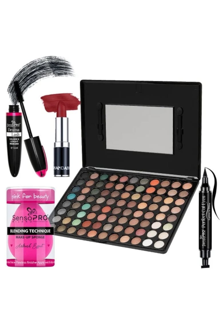 Set Machiaj Vibrant Bloom  Milano