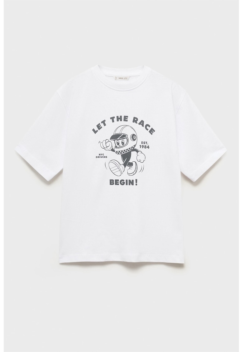 Tricou cu decolteu la baza gatului Tricou cu decolteu la baza gatului