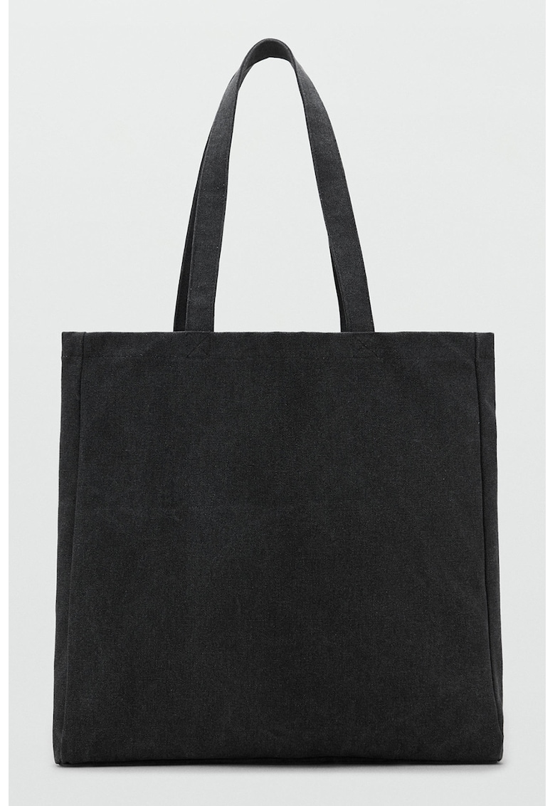 Geanta tote din bumbac si panza