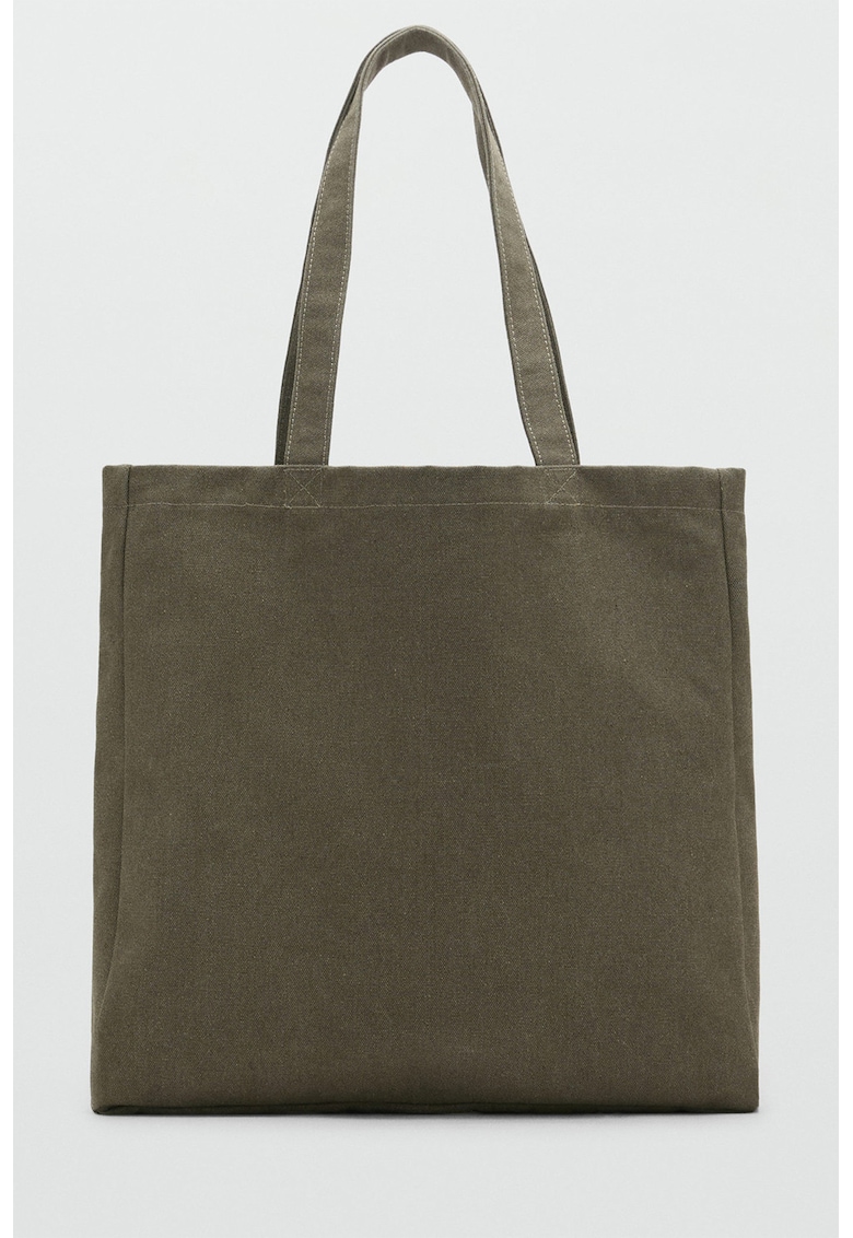 Geanta tote din bumbac si panza