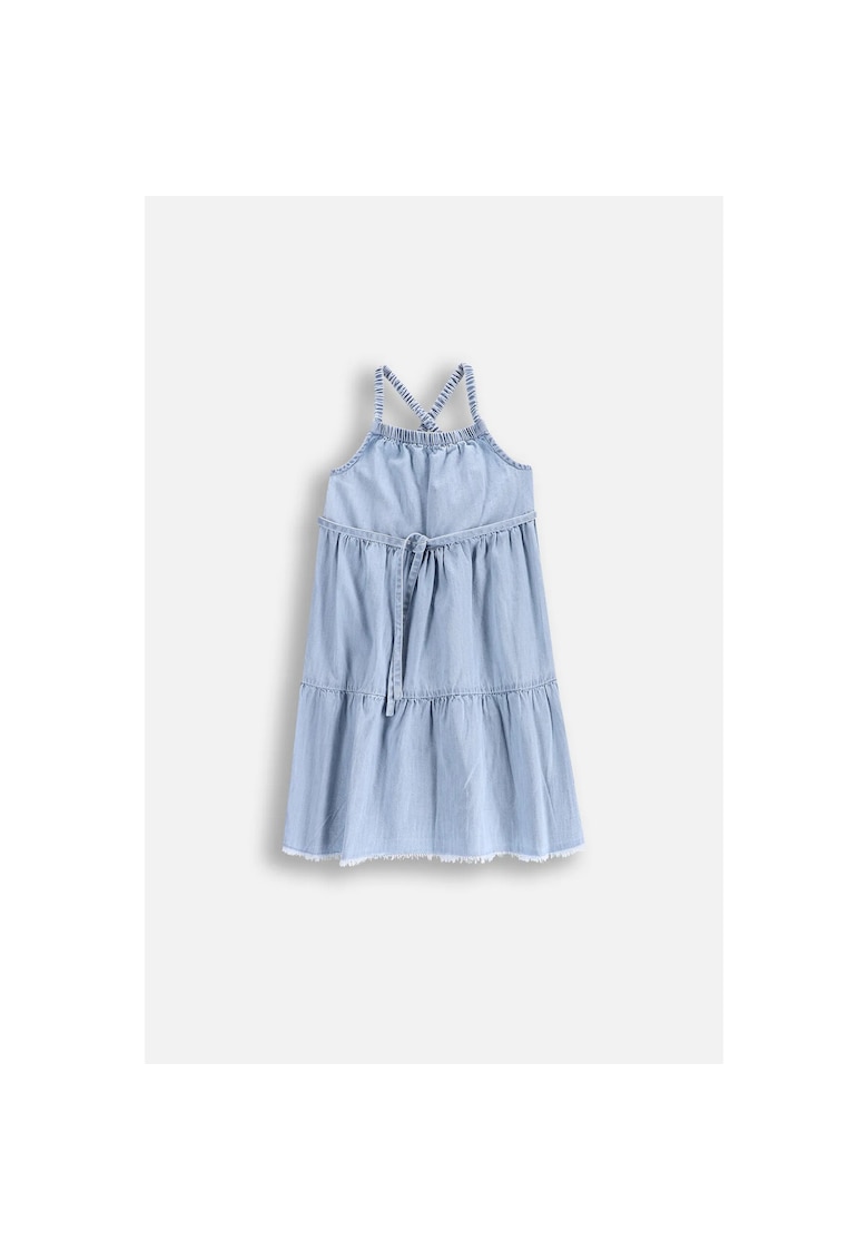 Rochie pentru fete - bumbac - albastru