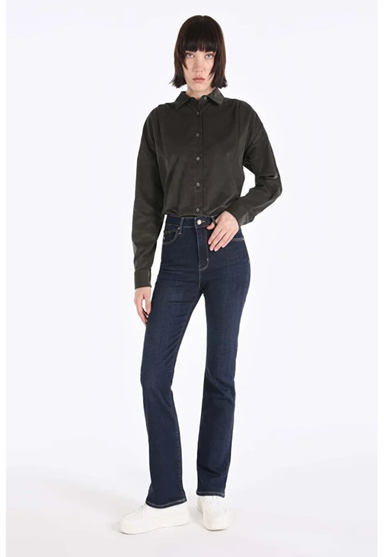 Pantaloni De Dama Albastru Slim Fit 797 Adel Cl1066396 8683197920713