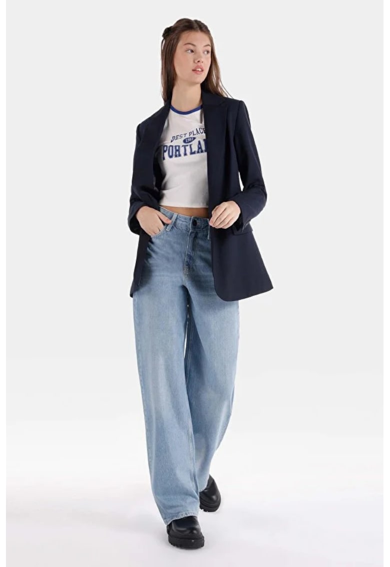 Pantaloni De Dama Albastru Regular Fit 970 Berry Cl1068704