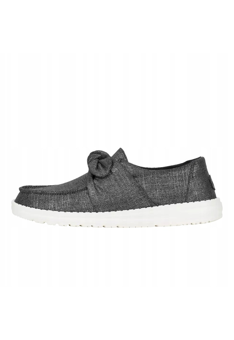 Mocasini Femei Spuma EVA - Wendy Bow Shimmer - Gri - Gri