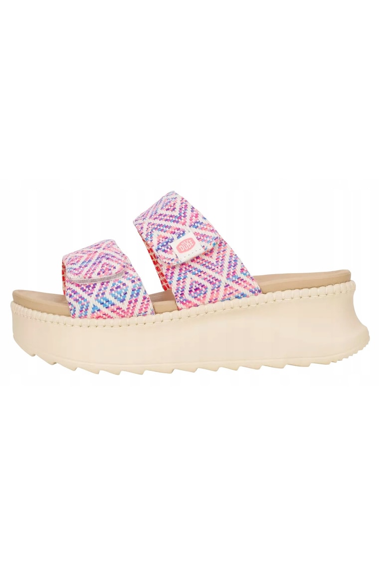 Slapi Femei Flatform Spuma EVA - Delray Slide Surf Baja - Roz - Roz