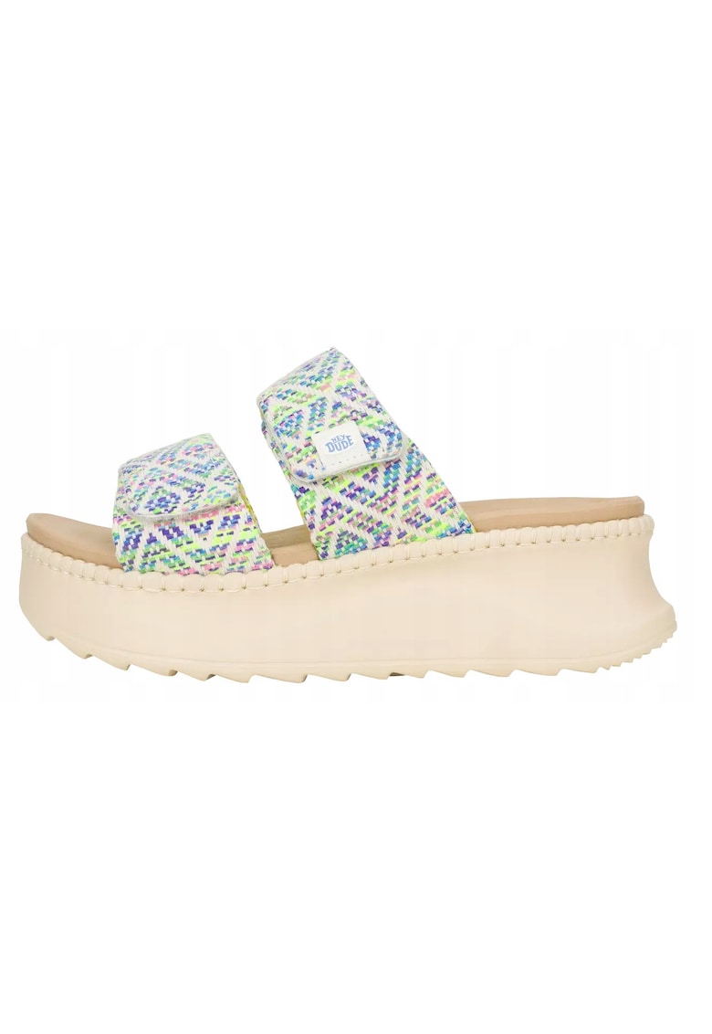 Slapi Femei Flatform Spuma EVA - Delray Slide Surf Baja - Multicolor - Multicolor