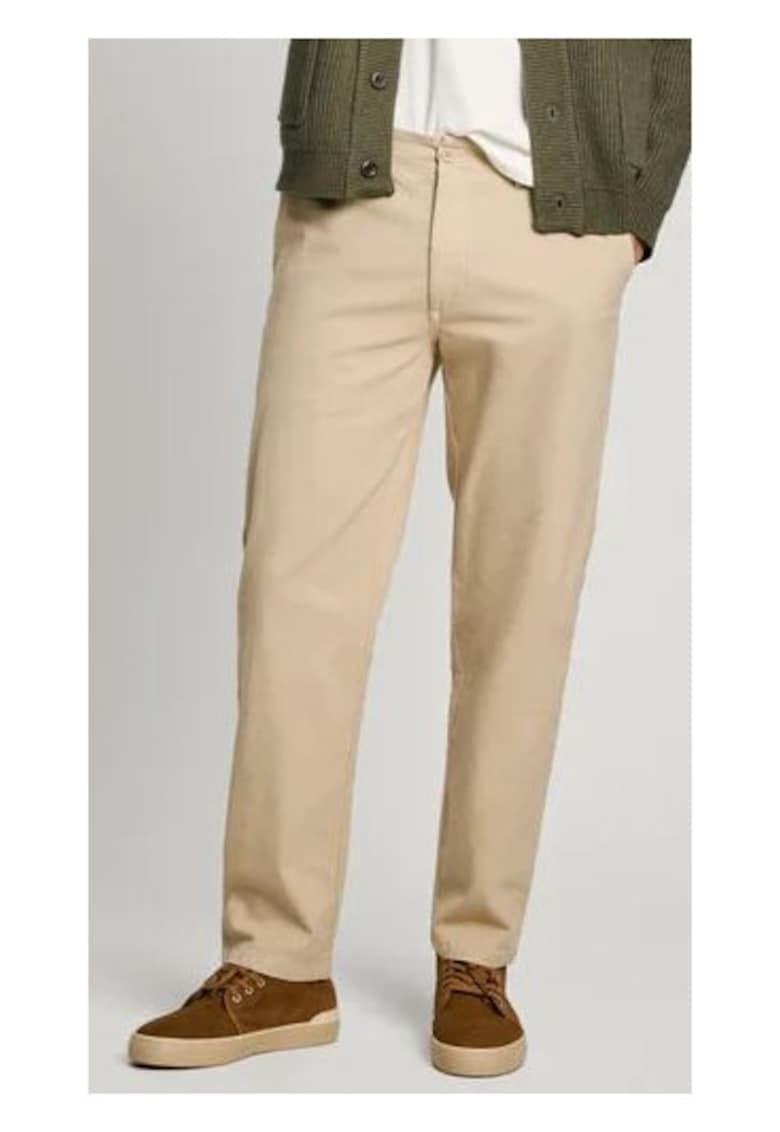 Pantaloni chino cu talie medie