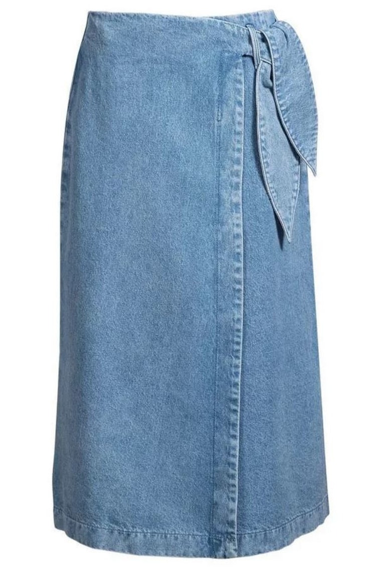 Fusta mini din denim Getaru -