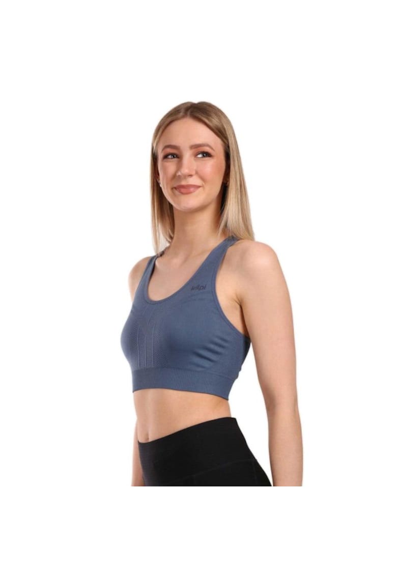 Sutien sport  Winie - uscare rapida - fara cusaturi - albastru