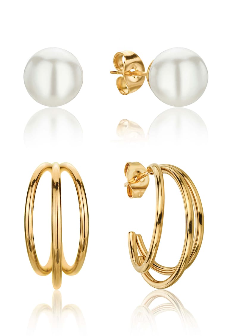 Set de cercei cu perle