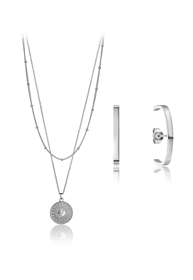 Set de colier cu pandantiv si cercei Brie