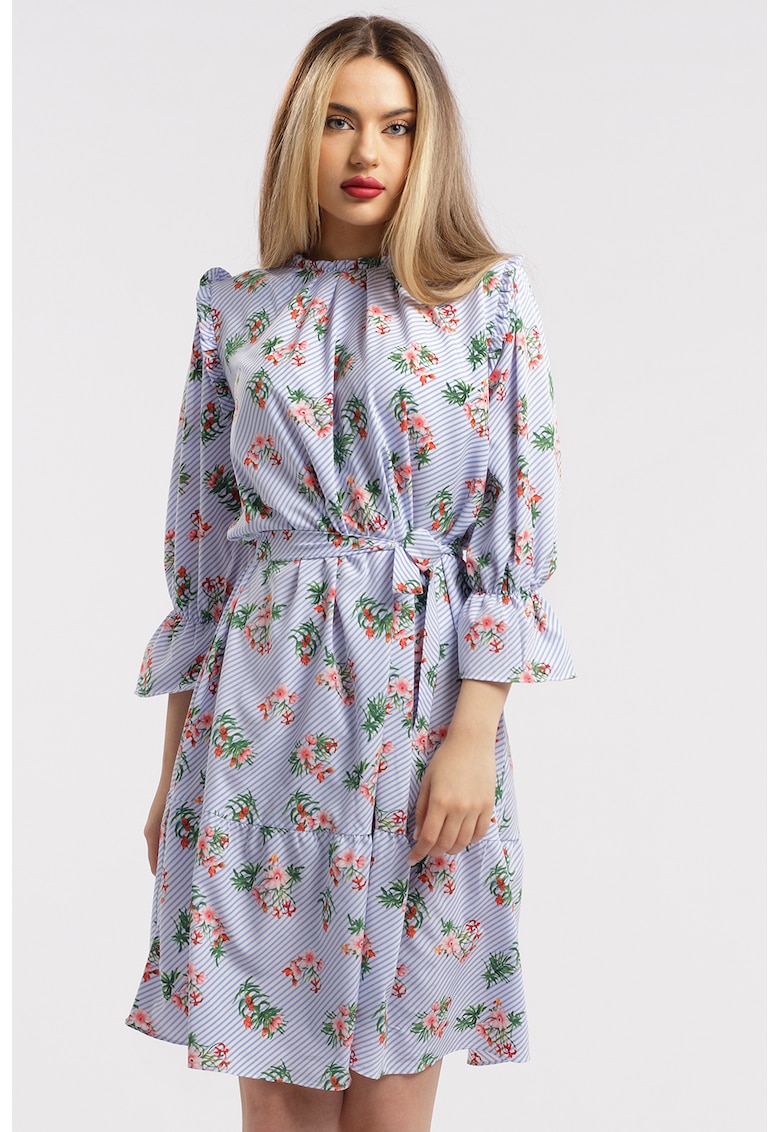 Rochie scurta cu model Rochie scurta cu model