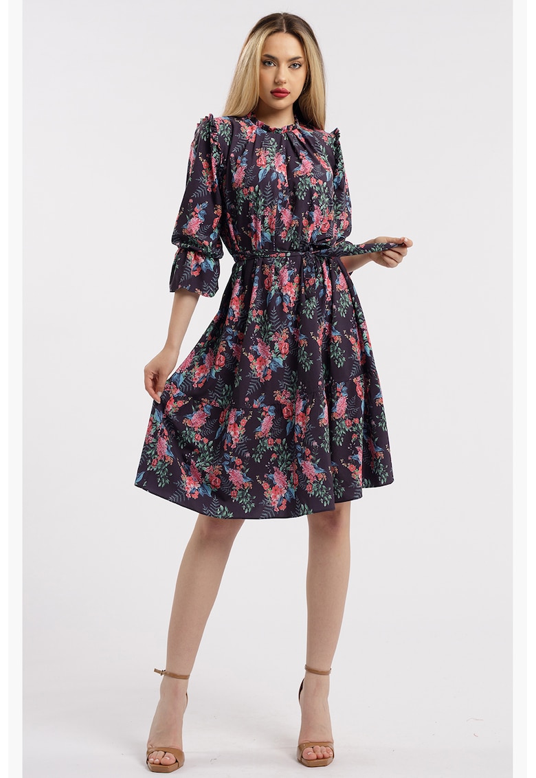 Rochie scurta cu model Rochie scurta cu model