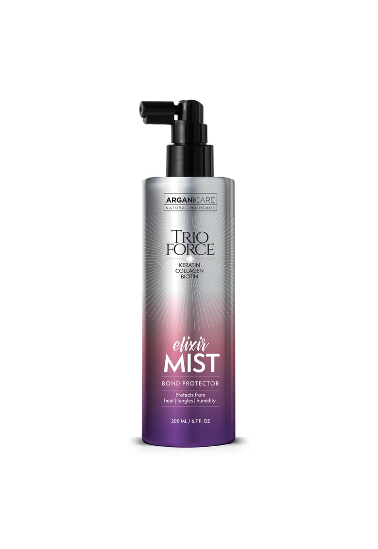 Spray pentru protectie termica - prevenirea ruperii si descurcarea parului - Trio Force Elixir Mist - 200 ml