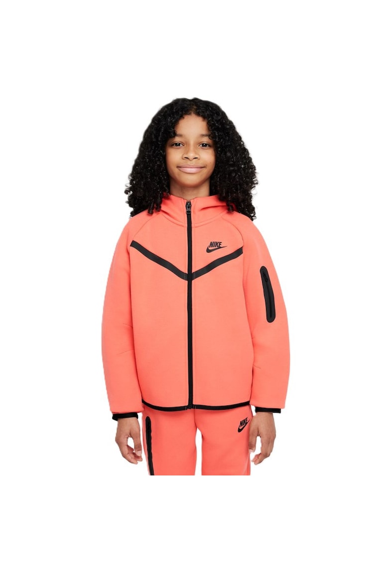 Bluza cu fermoar G NSW TCH FLC HD FZ LS - PD-HV8695-814