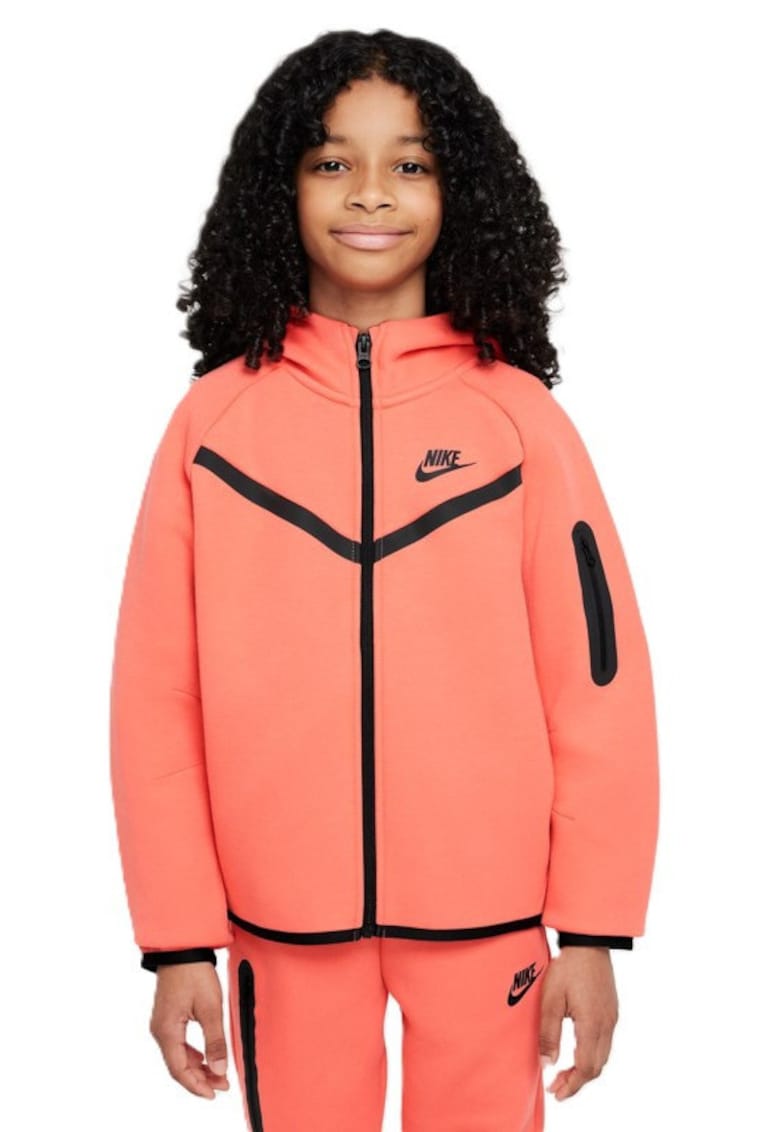 Bluza cu fermoar G NSW TCH FLC HD FZ LS - PD-HV8695-814