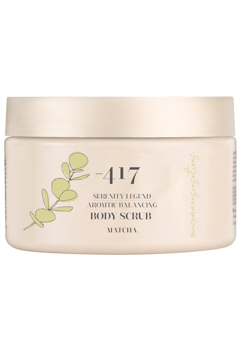 Scrub corporal vegan  exfoliant delicat Matcha Serenity Legend - 400 gr