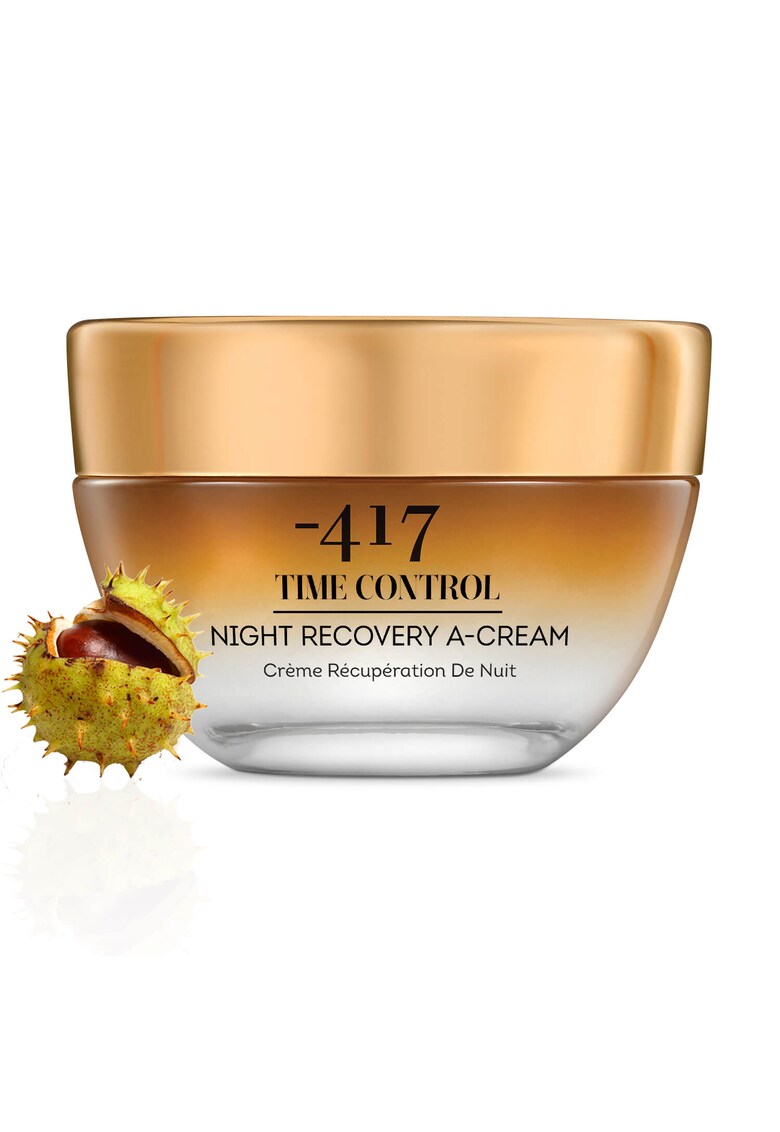 Crema de noapte vegana  cu retinol si efect anti-îmbatranire - Time Control - 50 ml