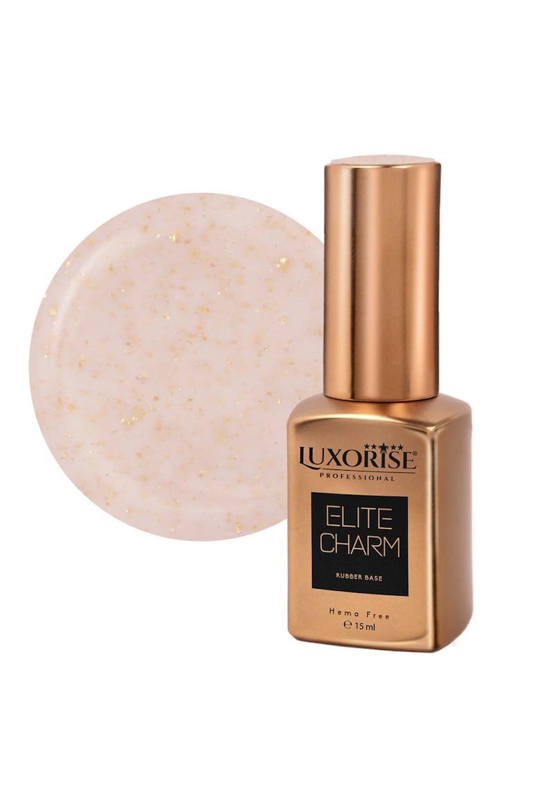 Rubber Base Elite Charm - Almond Mist 15ml