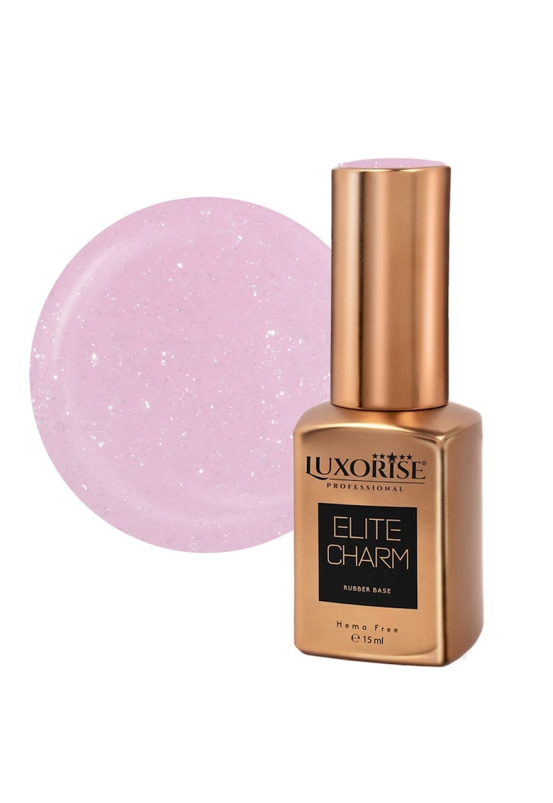 Rubber Base Elite Charm - Rose Buzz 15ml