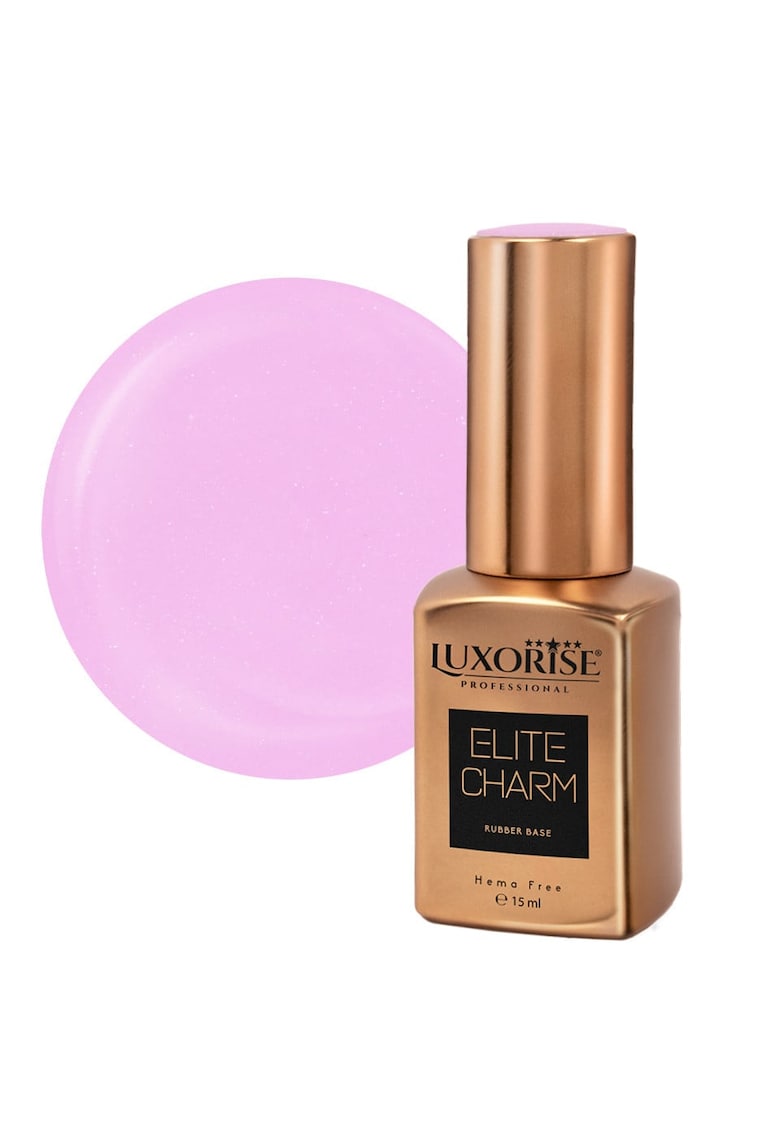 Rubber Base Hema Free ELITE CHARM - Pearly Bloom 15ml