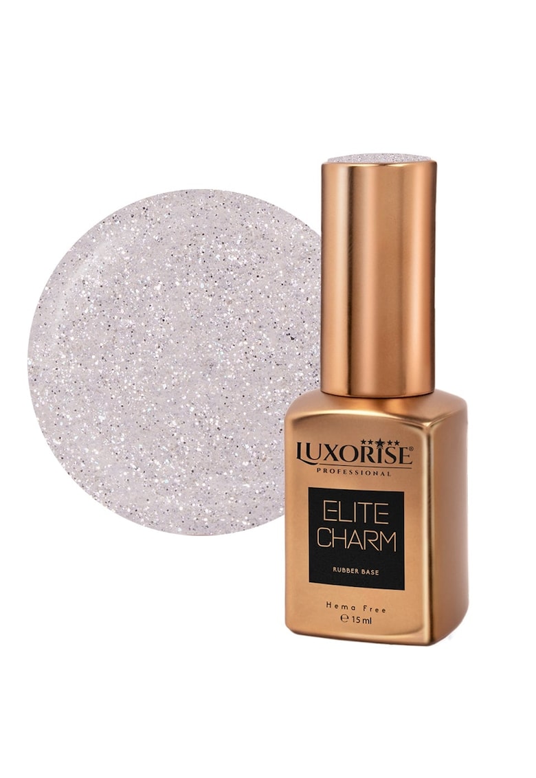Rubber Base Hema Free ELITE CHARM - Platinum Twist 15ml