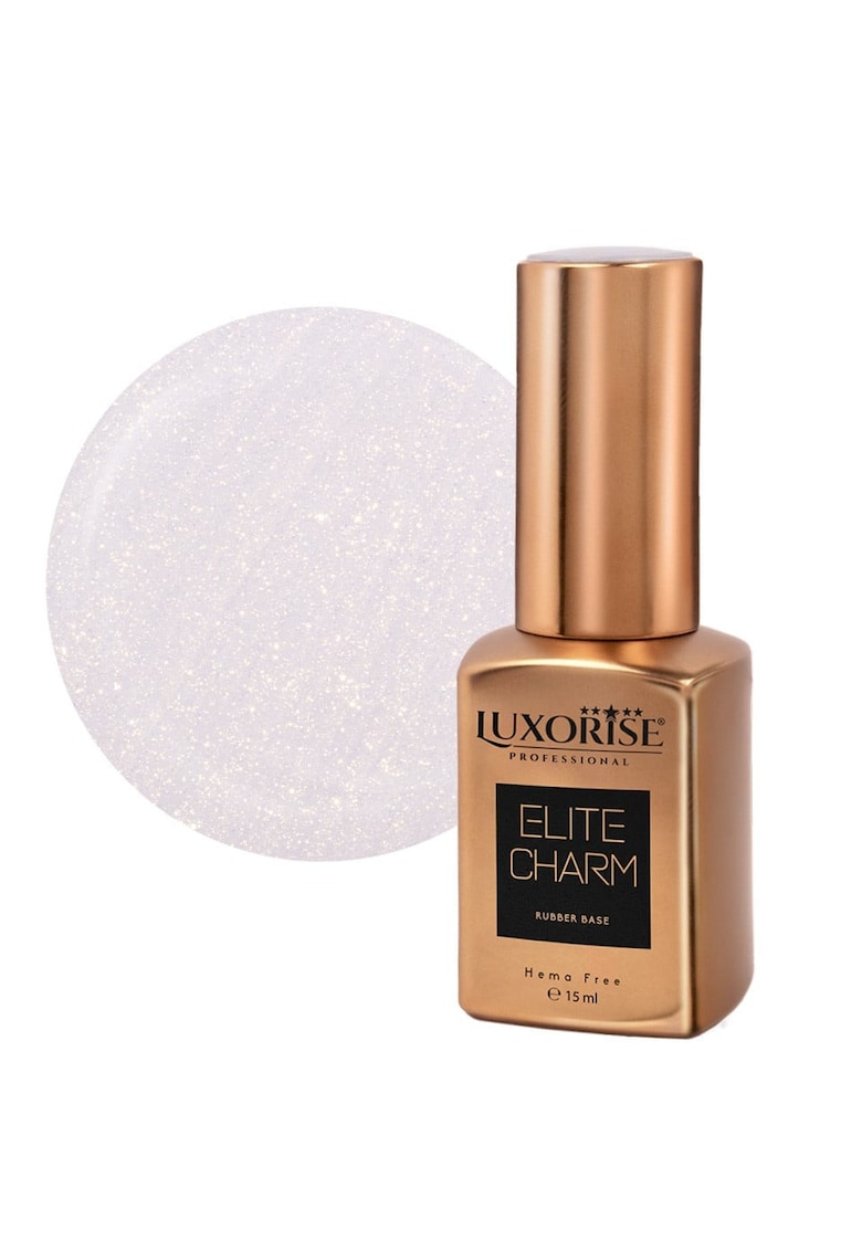 Rubber Base Hema Free ELITE CHARM - Frosted Sparkle 15ml
