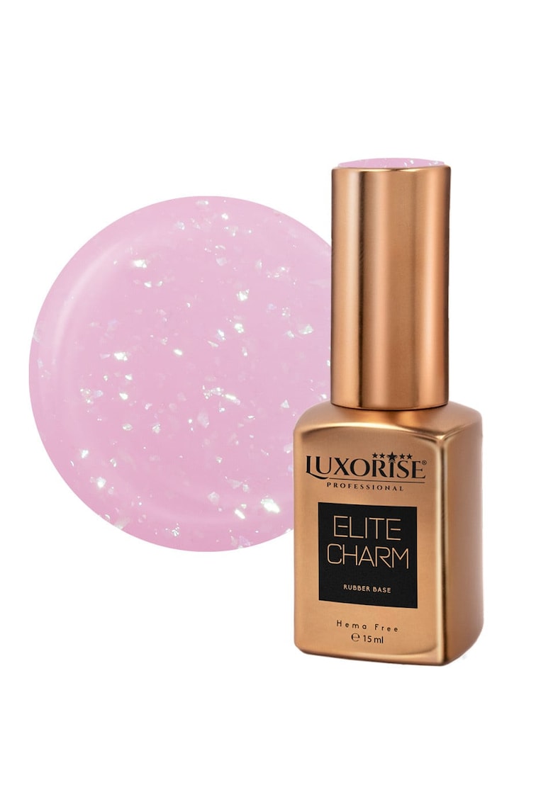 Rubber Base Hema Free ELITE CHARM - Ballet Pink 15ml
