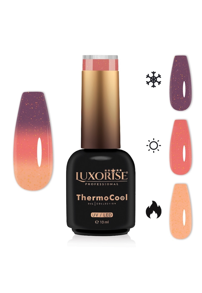 Oja Semipermanenta Termica 3 Culori ThermoCool - Sunset Enigma 10ml