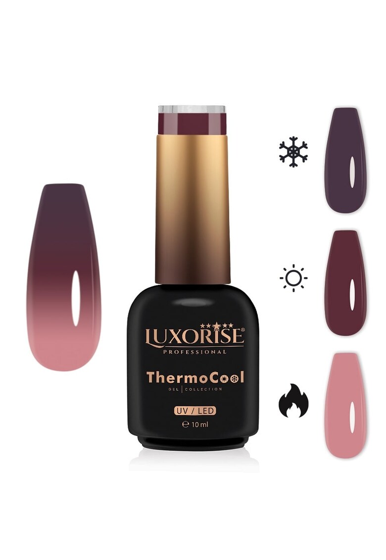 Oja Semipermanenta Termica 3 Culori ThermoCool - Silky Sky 10ml