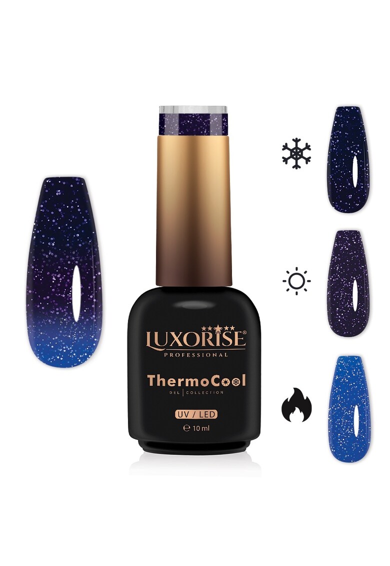 Oja Semipermanenta Termica 3 Culori ThermoCool - Dazzling Siren 10ml