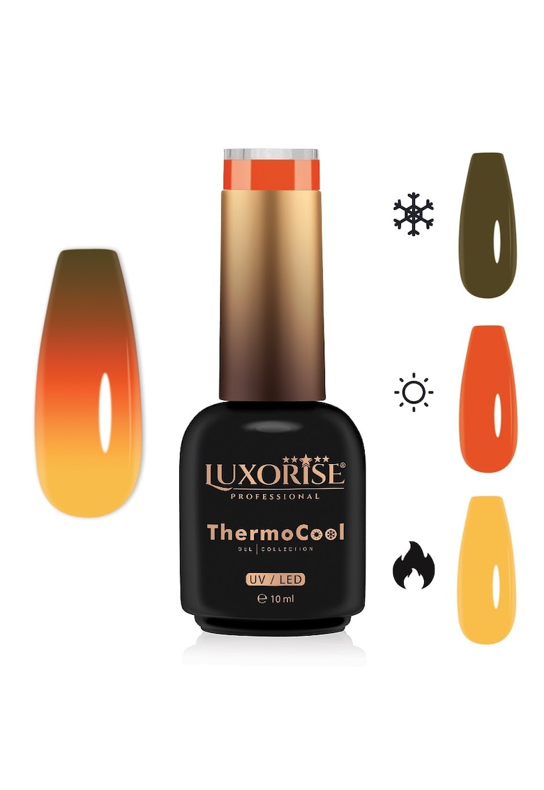 Oja Semipermanenta Termica 3 Culori ThermoCool - Twinkling Twirl 10ml
