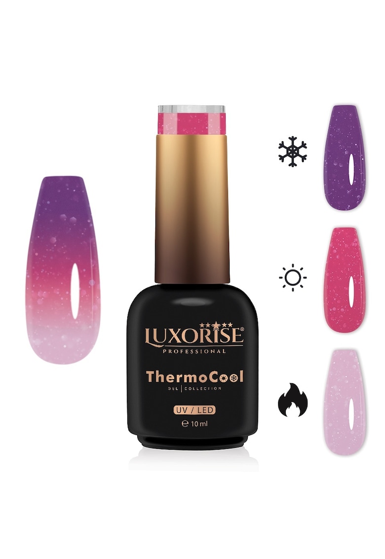 Oja Semipermanenta Termica 3 Culori ThermoCool - Dazzling Glimmer 10ml