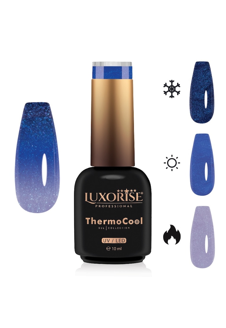 Oja Semipermanenta Termica 3 Culori ThermoCool - Couture Lavender 10ml