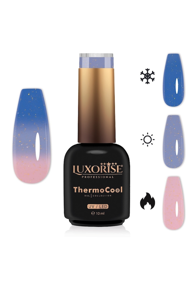 Oja Semipermanenta Termica 3 Culori ThermoCool - Bliss Party 10ml