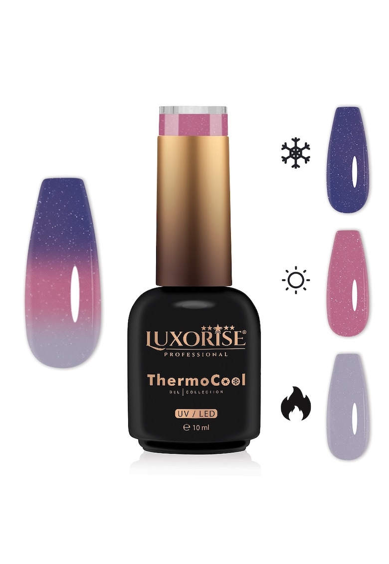 Oja Semipermanenta Termica 3 Culori ThermoCool - Charming Glow 10ml