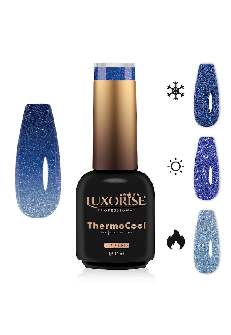 Oja Semipermanenta Termica 3 Culori ThermoCool - Blissful Breeze 10ml