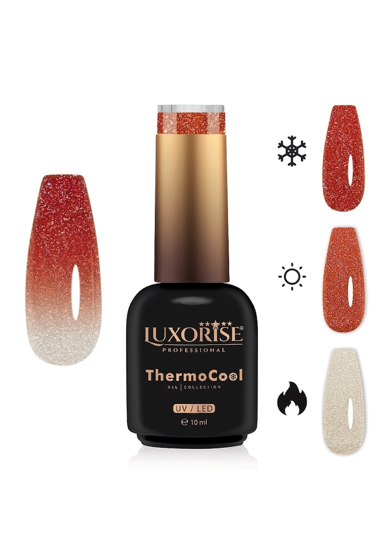 Oja Semipermanenta Termica 3 Culori ThermoCool - Private Paradise 10ml