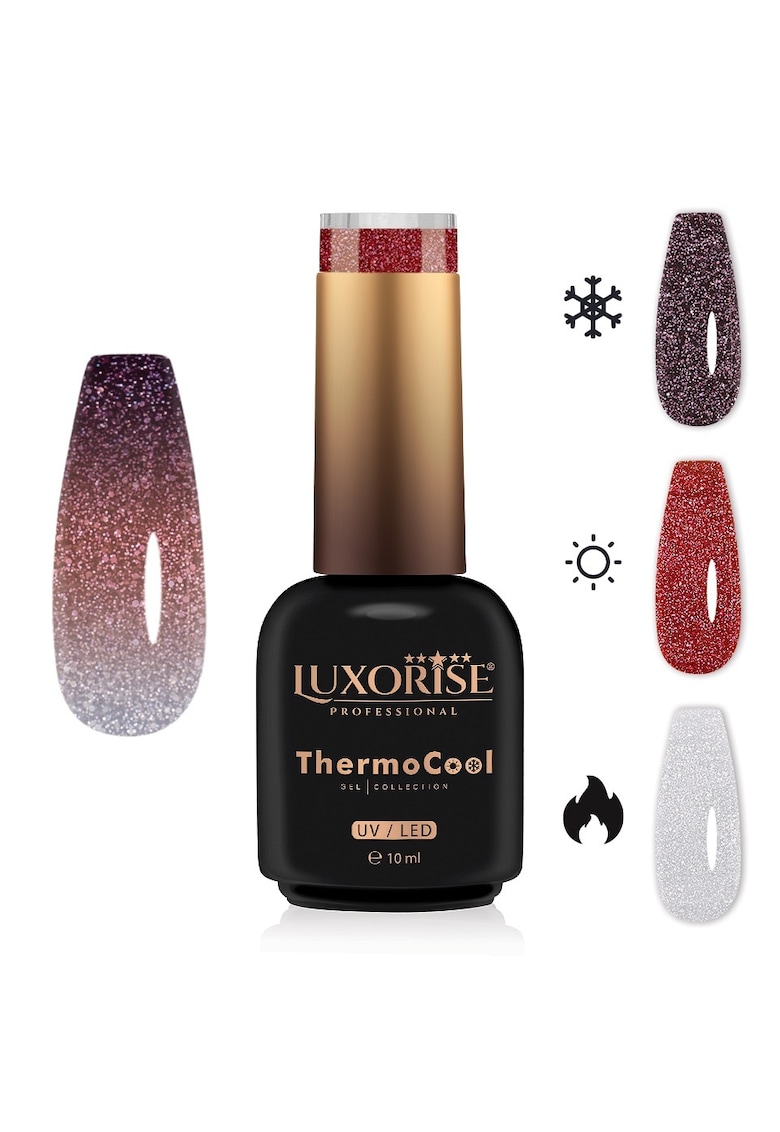 Oja Semipermanenta Termica 3 Culori ThermoCool - Pure Heart 10ml Oja Semipermanenta Termica 3 Culori ThermoCool - Pure Heart 10ml