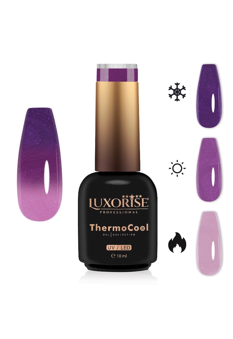Oja Semipermanenta Termica 3 Culori ThermoCool - Moody Princess 10ml