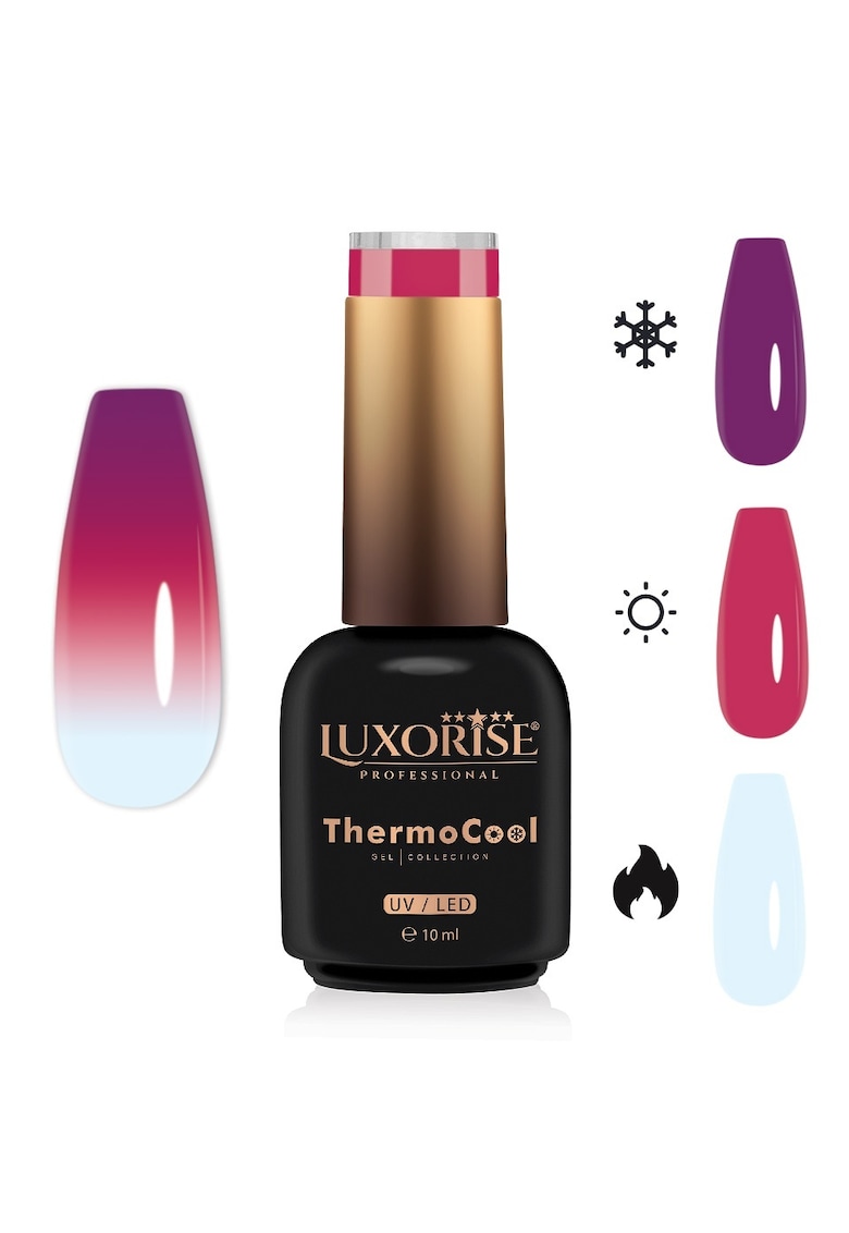 Oja Semipermanenta Termica 3 Culori ThermoCool - Happy Hippy 10ml