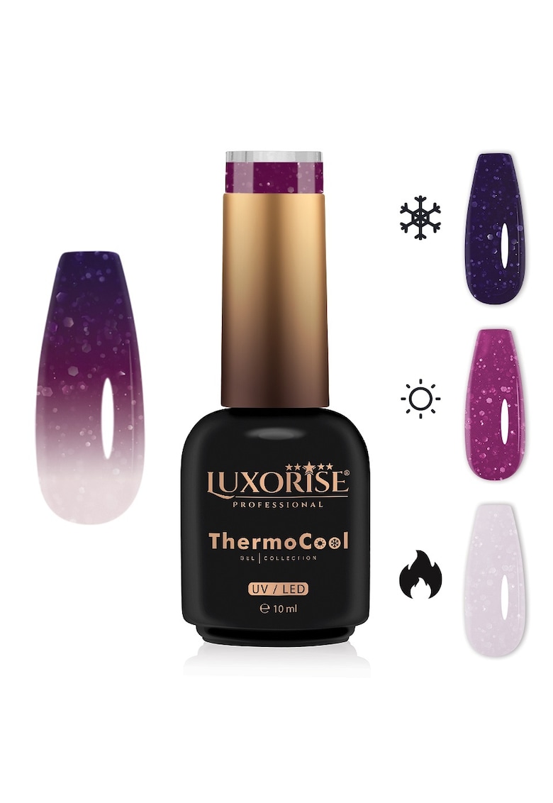 Oja Semipermanenta Termica 3 Culori ThermoCool - Radiant Princess 10ml