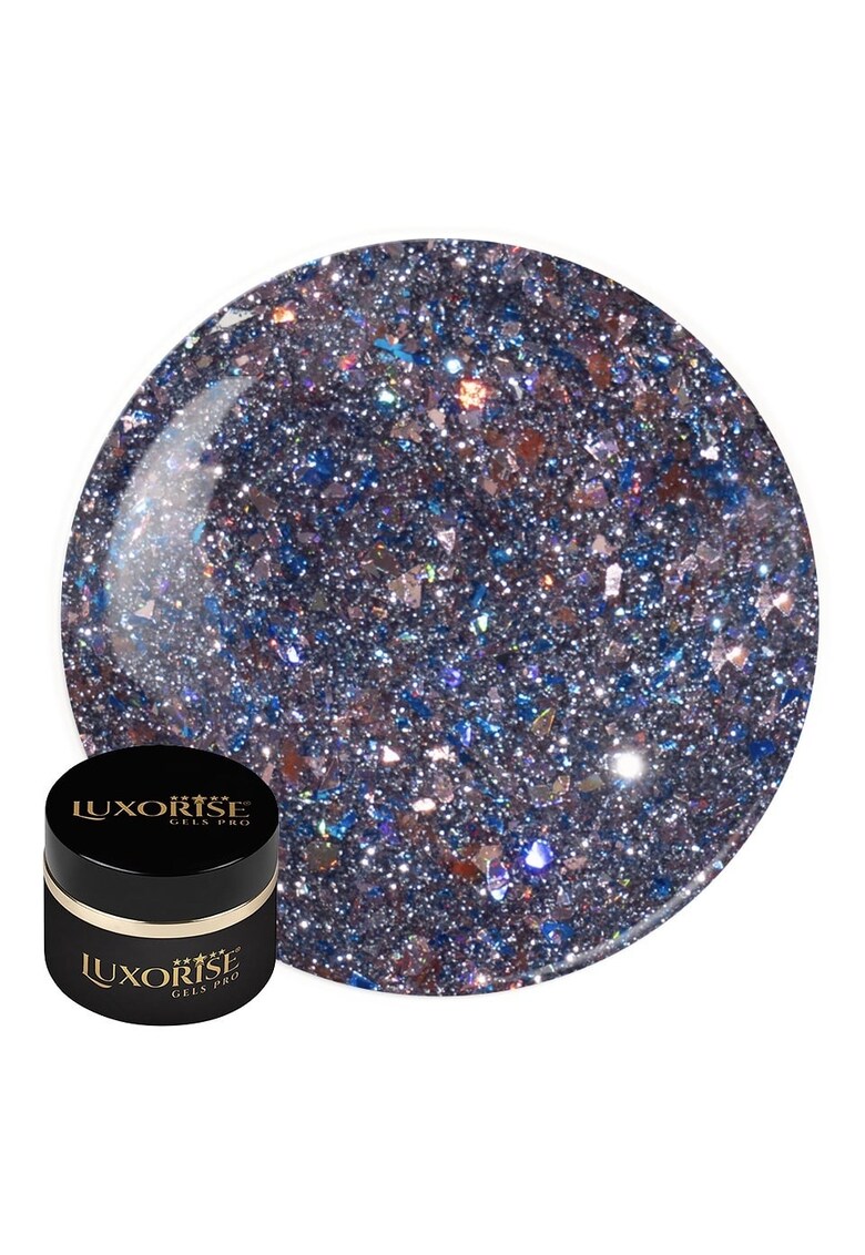Gel UV Constructie Unghii RevoFlex 15ml - Glitz Breeze