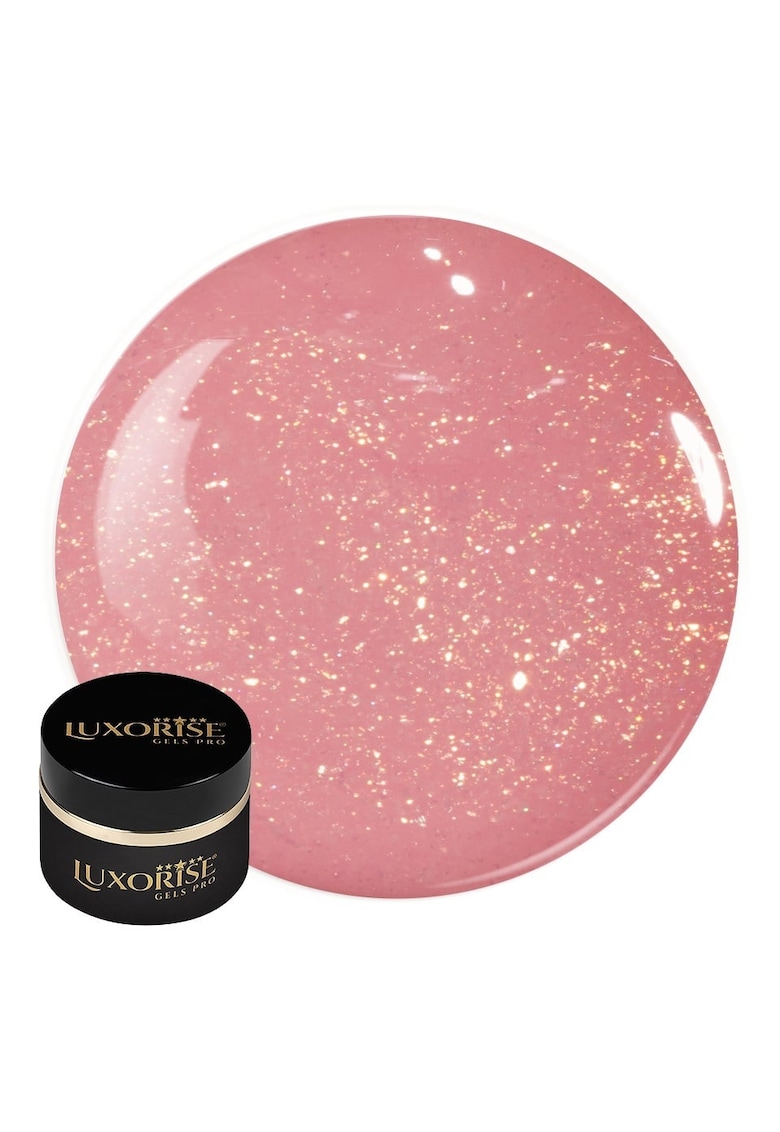 Gel UV Constructie Unghii RevoFlex 15ml - Shimmering Coral