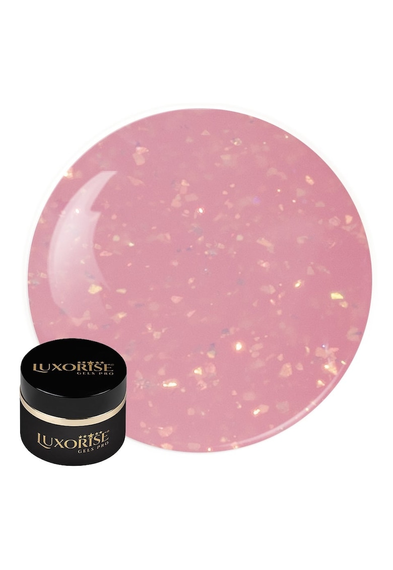 Gel UV Constructie Unghii RevoFlex 15ml - Blush Shimmer