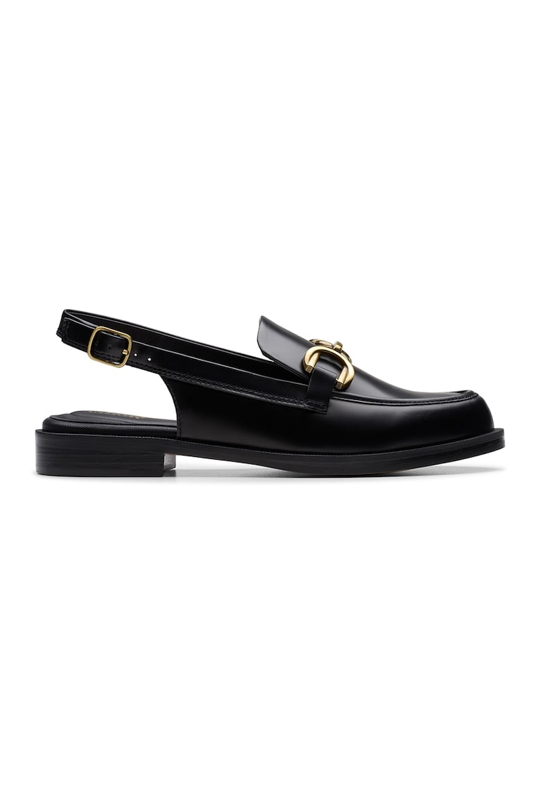 Pantofi loafer de piele - Negru